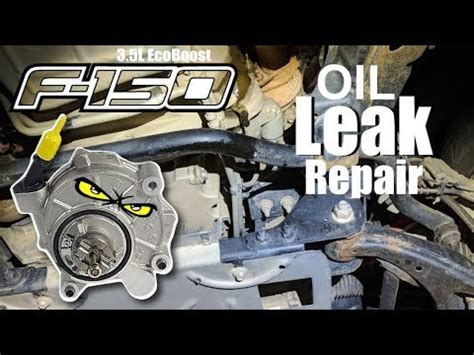 2013 f150 ecoboost vacuum pump leaking oil|The dreaded vacuum pump oil leak